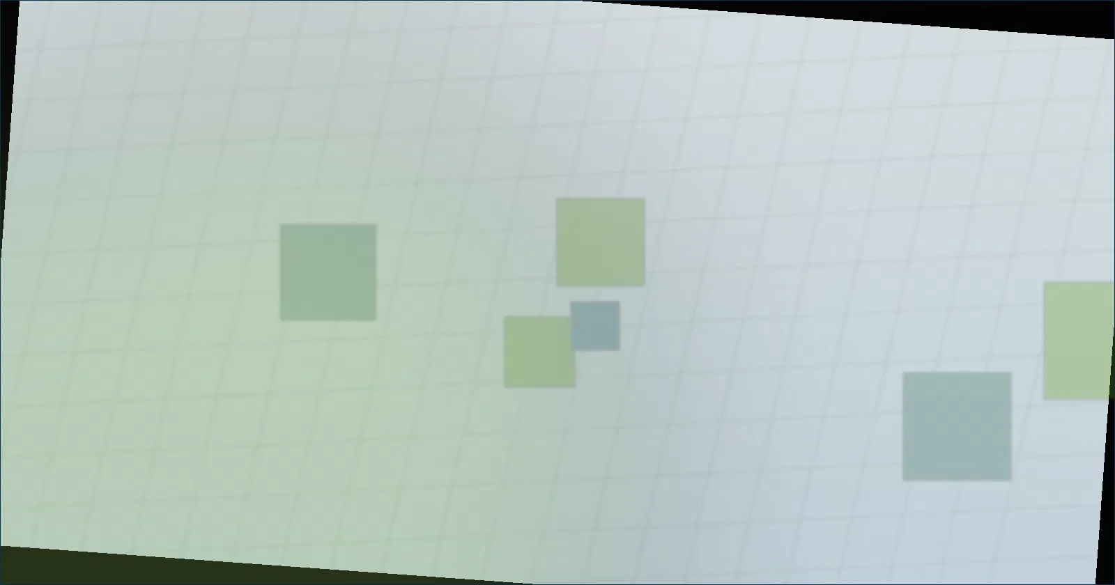A tower defense game map with multiple defense points beside a home security camera